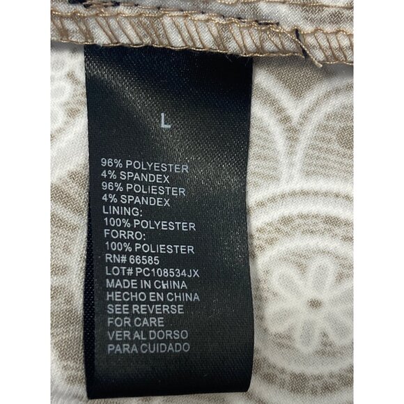 Perceptions Women's White Sheath Dress Sz L - NWT - Picture 6 of 7